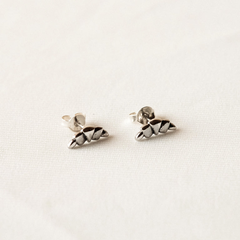 Croissant Stud Earrings