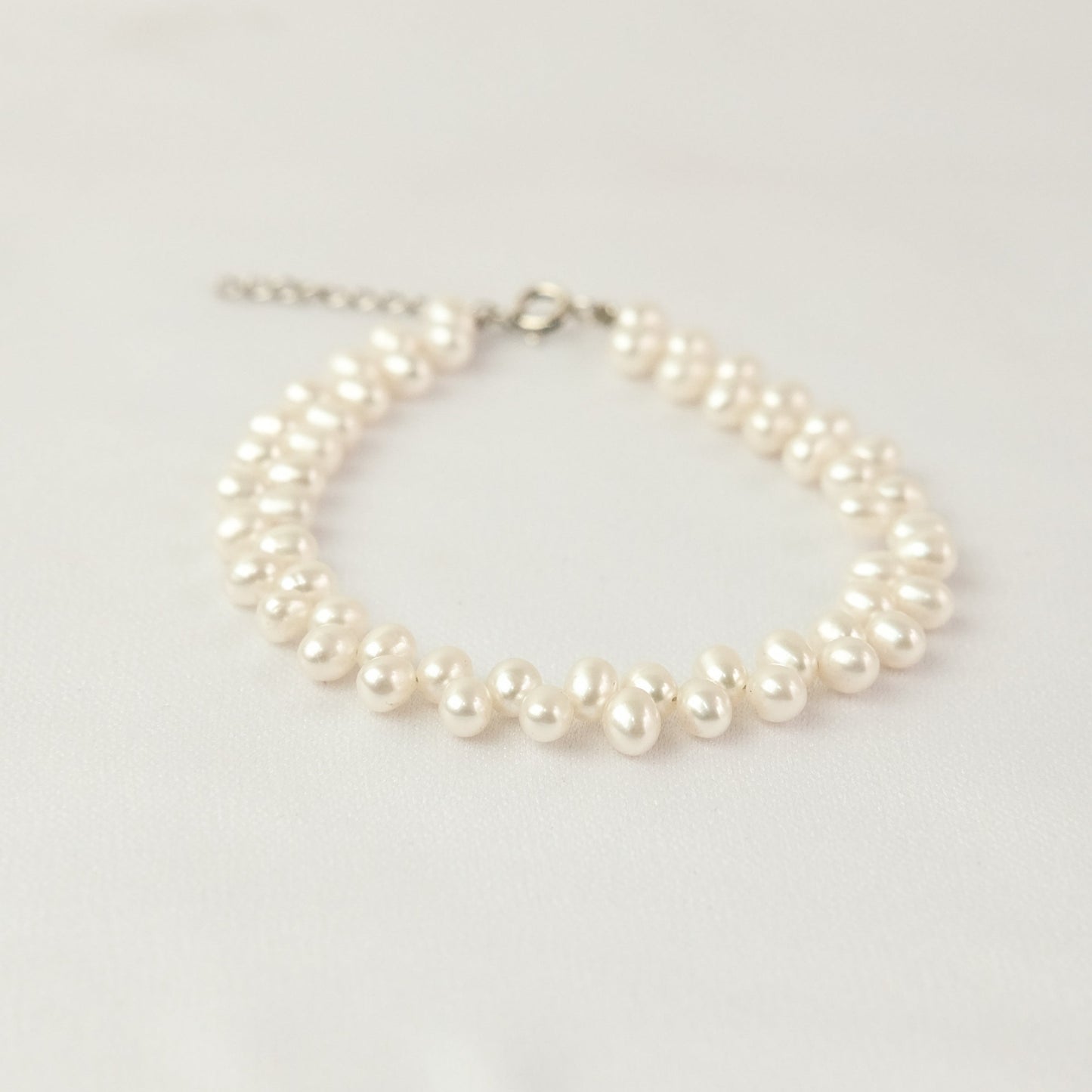 Double Sided Pearl Bead Bracelet