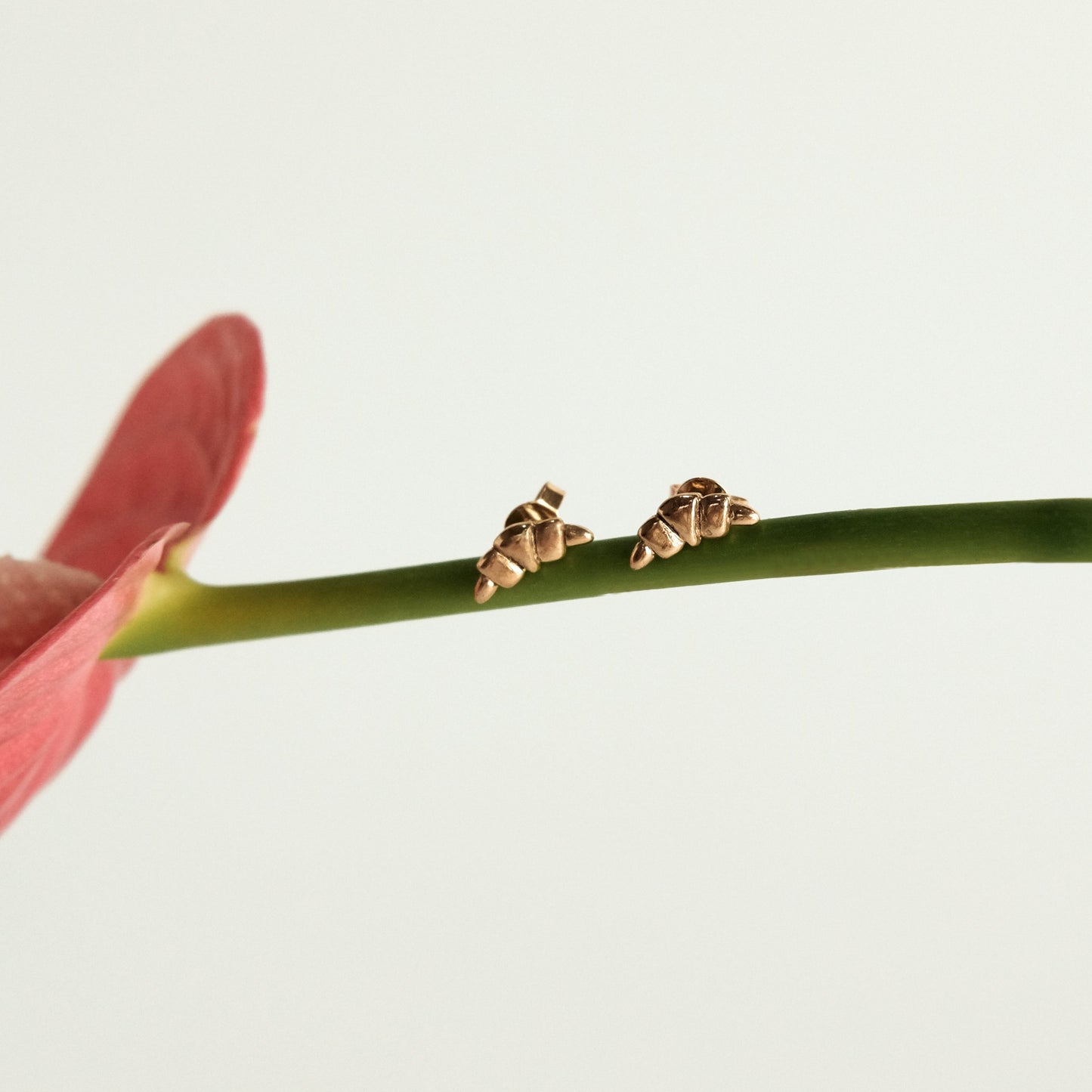 Croissant Stud Earrings