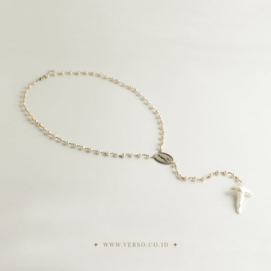 Rosario Pearl Necklace